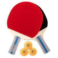 得力(deli) 乒乓球拍(正红反黑)(2个/副)(计价单位:副)