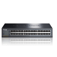TP-LINK 交换机 网络交换器 即插即用 48口百兆机架式 TL-SF1048S