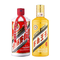 贵州茅台酒53度19年飞天茅台500ml 贵州茅台53度王子酒酱源金樽500ml 酱香型白酒