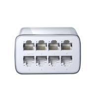 TP-LINK百兆以太网交换机 8口百兆交换机(塑壳)SF1008M