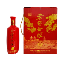 泸州老窖 老窖世家 璀钻 52度 500ml*4瓶