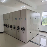 手摇密集架 手摇式档案底图柜 凭证柜 密集储物柜(单位 组)可定制 9组起订