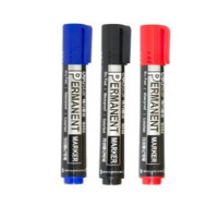 得力思达S552可加墨记号笔(红)(支)