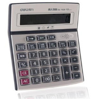 得力1528语音计算器(银)(台)