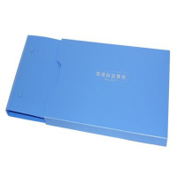 得力5355增值税票据夹(蓝)