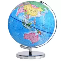得力2221-地球仪(蓝色)