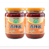 吉香居 调味酱 香辣酱358g 炒菜拌面 [香辣酱2瓶装]