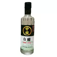 中坝 白醋500ml 凉拌炒菜食用苹果醋米醋厨房调味品*5