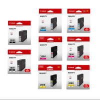 佳能(CANON) PGI-2800 墨盒 MB5080 4080 喷墨打印一体机 PGI-2800 M 红色 标准容量