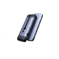 绿 联（UG R EE N）Type-C扩展坞 USB-C转HDMI线转换器 4K投屏VGA拓展坞转接头网口分线器