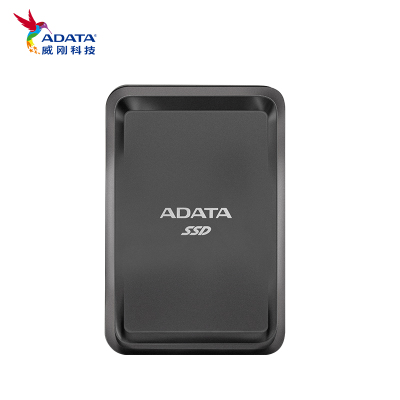 威刚(ADATA)移动固态硬盘 SC685P 1TB TYPE-C 2.5英寸 可加密 兼容Mac 黑色