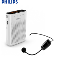 飞利浦(PHILIPS)SBM230 无线便携式小蜜蜂扩音器 UHF麦克风 播放器 白色