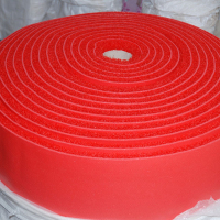 雅的 电梯门口地垫防滑垫PVC拉丝圈红地毯加工(一卷数量拍18米) 单位:米