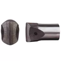 金恒RS 钻头凿岩机一字钻头 风钻钎头硬质空心马蹄钻 43mm