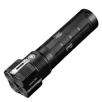 企购优品奈特科尔TM28强光高亮远射可充电手电筒6000流明 TM28含IMR电池+NBP68HD电池组+适配器