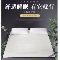 伊伊爱 CD-9RJ-001 90*200cm 乳胶床席梦思 1cm厚 隔脏护垫 (计价单位:张) 白色
