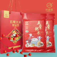 米妹妹 大米 500g财运稻五常粥米+500g财运稻五常粥米+鸿运手提袋M-16