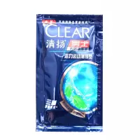 清扬 男士去屑洗发露活力运动薄荷型蓝瓶CRT 480X5G