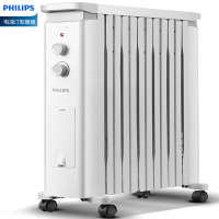 飞利浦(Philips)电暖气片家用 节能静音整屋供暖 12片电热油汀AHR3144YA 单个装