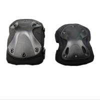 未易 变形金刚护膝护肘套装 CS户外拓展运动 登山战术军迷黑鹰军训护具 变形金刚 19*16 CM 单位:副