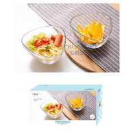 乐唯诗 AXMW/L2爱心面条碗二件套 颜色随机