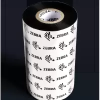 斑马(ZEBRA) 100*300 蜡基碳带 铜版纸不干胶色带 按卷销售(H)
