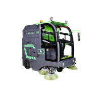 德威莱克 DW2100G 驾驶式扫地机冲洗机全封闭道路清扫车市政环卫高压冲洗车