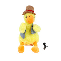 抖音网红复读机可对话会唱歌学说话加油鸭玩偶公仔宠物玩具