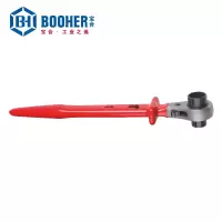 宝合(BOOHER)浸塑型双头尖尾棘轮扳手13x17MM