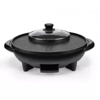 龙的(longde) LD-HG150C 涮烤一体 电火锅 425*430*280mm ZC