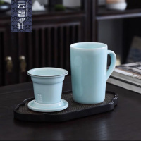 龙泉青瓷茶杯