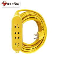 公牛 摔不烂插座 工程插排 10米长4插位 GN-C5