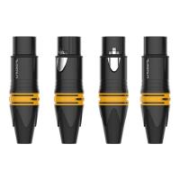 秋叶原(CHOSEAL) QD2002B 卡农母头 高保真音频接头 (计价单位：套)