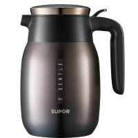 苏泊尔supor星空不锈钢真空保温壶1.6L白色/黑色星空KC16BK1