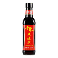 千禾东坡红特级老抽酱油(12*500ML)