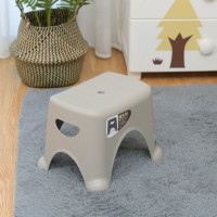 禧天龙 家用换鞋凳叮当凳加厚椅凳小号冰河灰 单只装D-2069