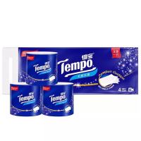 维达 得宝（Tempo）有芯卷纸4层160g*10卷筒纸 手纸加厚厕纸德宝卫生纸家用