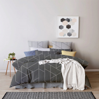 LOVO 雅致格调床品四件套200*230cm