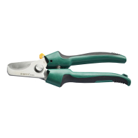 世达(SATA) 93109双色柄强力线缆剪7”