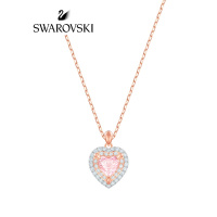 施华洛世奇 ONE 俏皮爱心 浪漫爱意 别致 女项链锁骨链 单条价