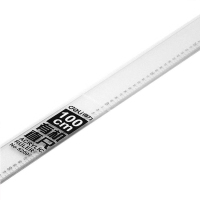 得力 8200 有机直尺100cm 3把装