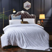 杉杉 80支纯棉贡缎蚕丝被QFS-20136