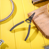 卡簧钳子卡环钳子RS卡黄钳弹簧钳8寸