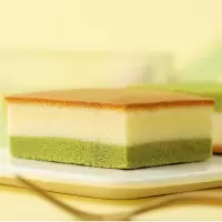 爱乡亲 斜杠宝宝抹茶鸡蛋味蛋糕83g