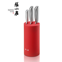 张小泉 银鳞系列不锈钢刀具 套刀 四件刀具套装D31030200(单位:套)