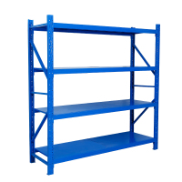 货架展示架钢木多层落地置物架商品陈列展示架 三层60*30*106加粗加厚钢架