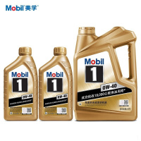 美孚（Mobil）金装美孚1号 全合成机油 0W-40 SN级 6升装 4L+2*1L