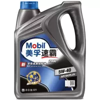 美孚（Mobil）美孚速霸2000 全合成机油 5W-40 SN PLUS级 4L 汽车用品