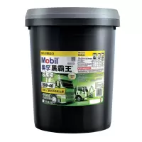 美孚（Mobil）美孚黑霸王超高级柴机油 15W-40 CK-4级 18L 汽车用品