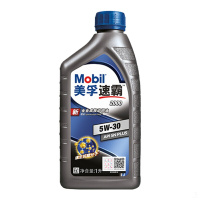 美孚（Mobil） 美孚速霸2000 全合成机油发动机润滑剂汽车用品 5w-30 SN 1L